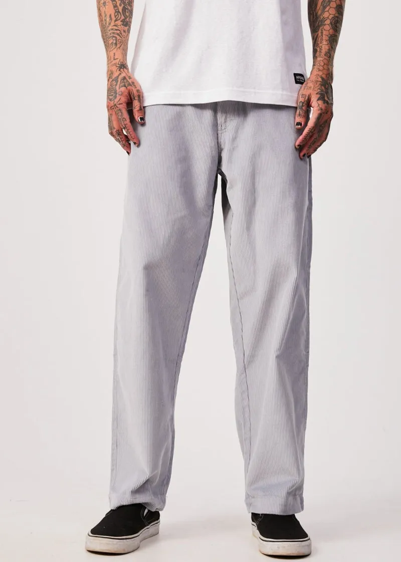 Louie Organic Corduroy Baggy Pants in Grey