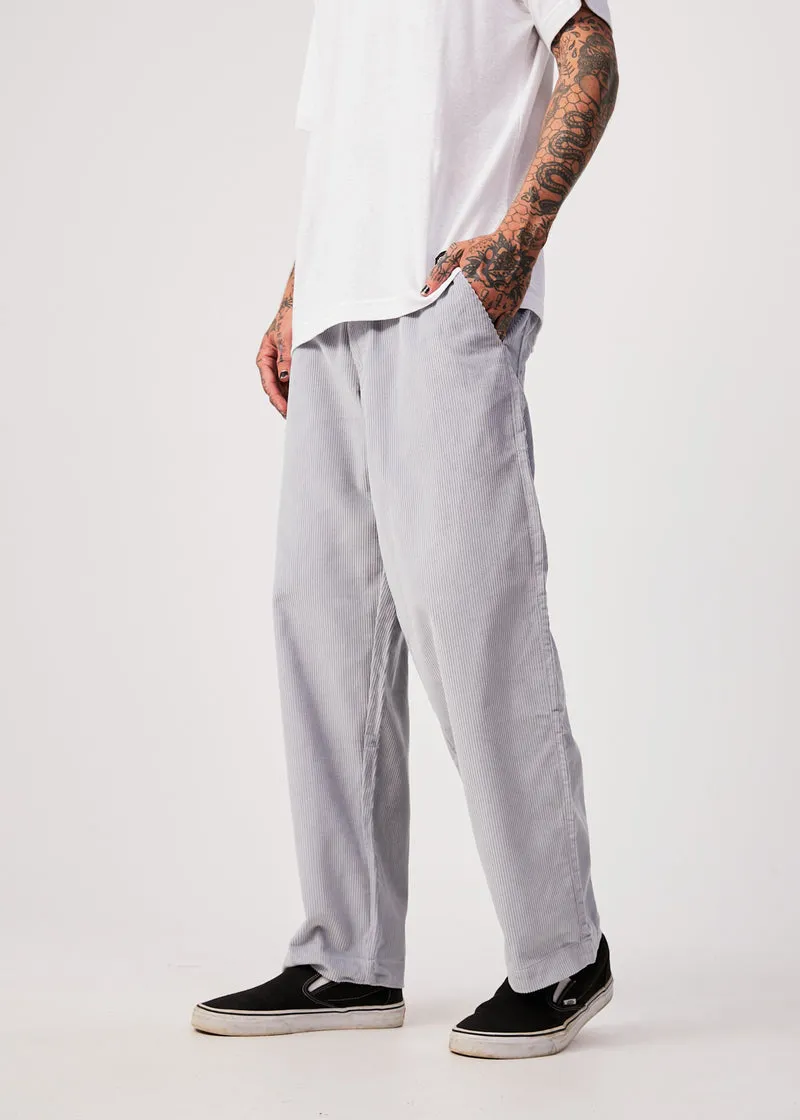 Louie Organic Corduroy Baggy Pants in Grey