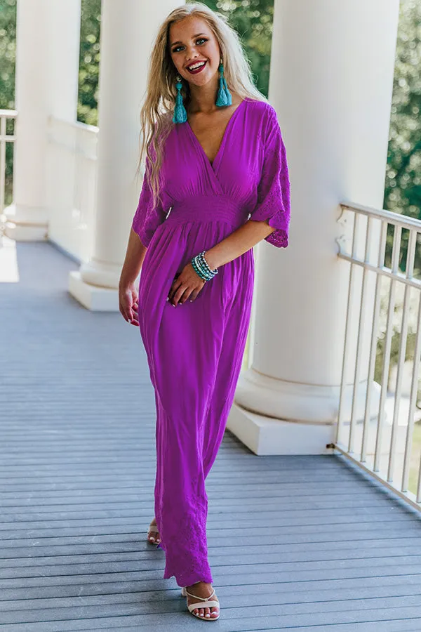 Love In The Air Maxi Dress