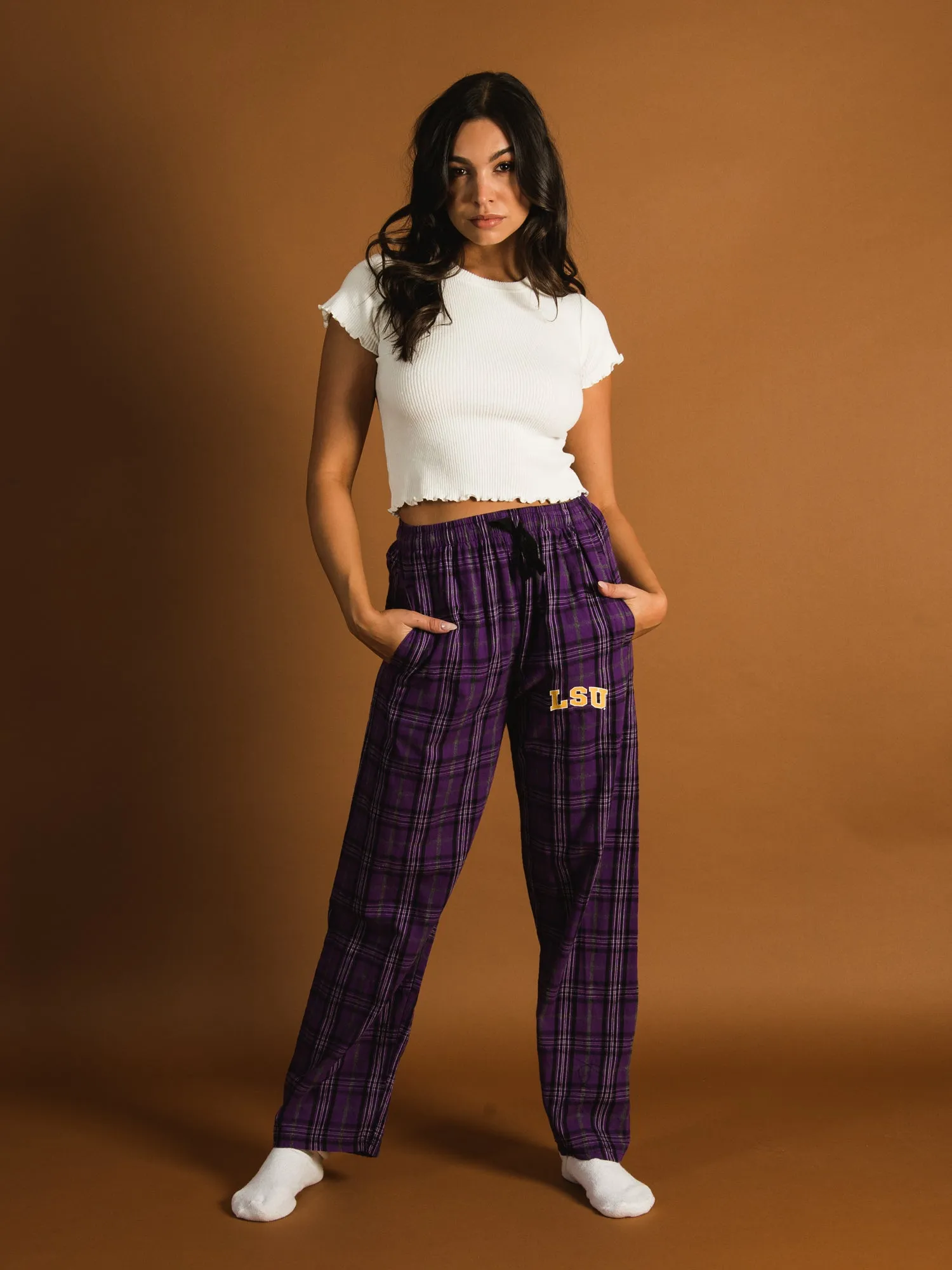 LSU FLANNEL PANT  - CLEARANCE