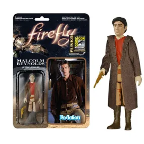 Malcom Reynolds (brown coat) Firefly Reaction Figure  SDCC exclusive