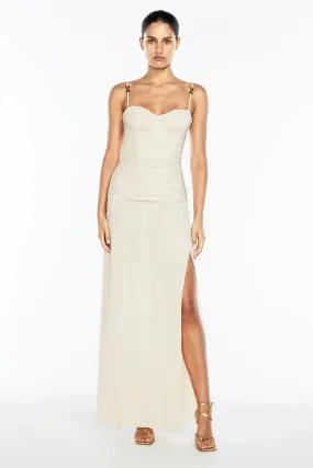 Manning Cartell Double Time Pleat Dress Nougat Size 8,10,12