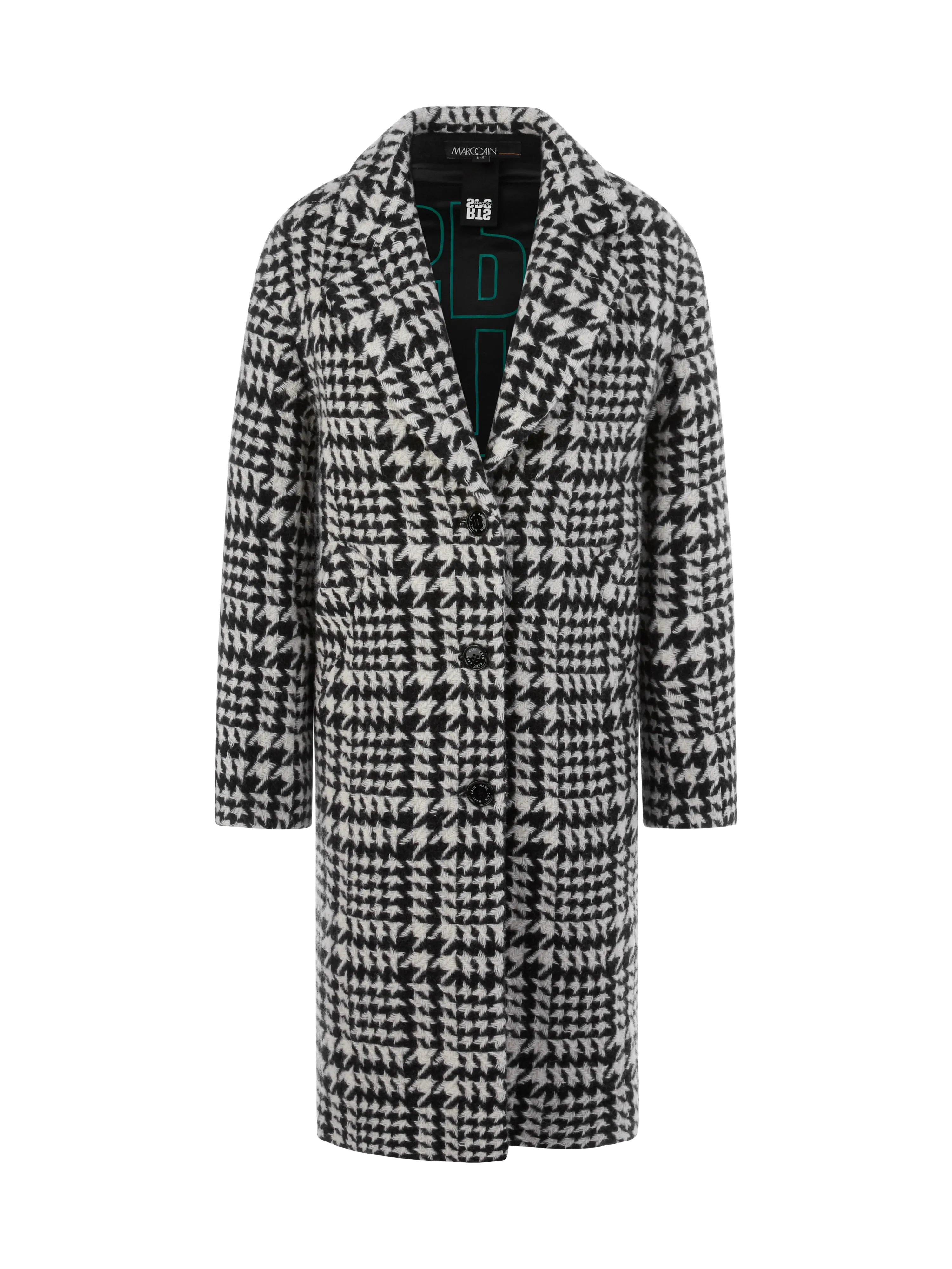 MARC CAIN BLACK & WHITE COAT