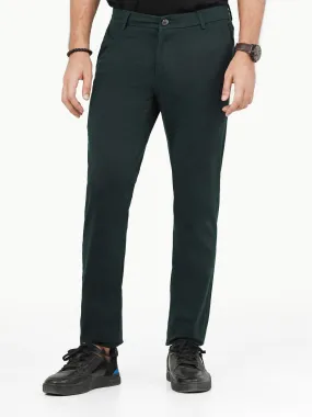 Men's Forest Green Chino Pant - EMBCP22-017