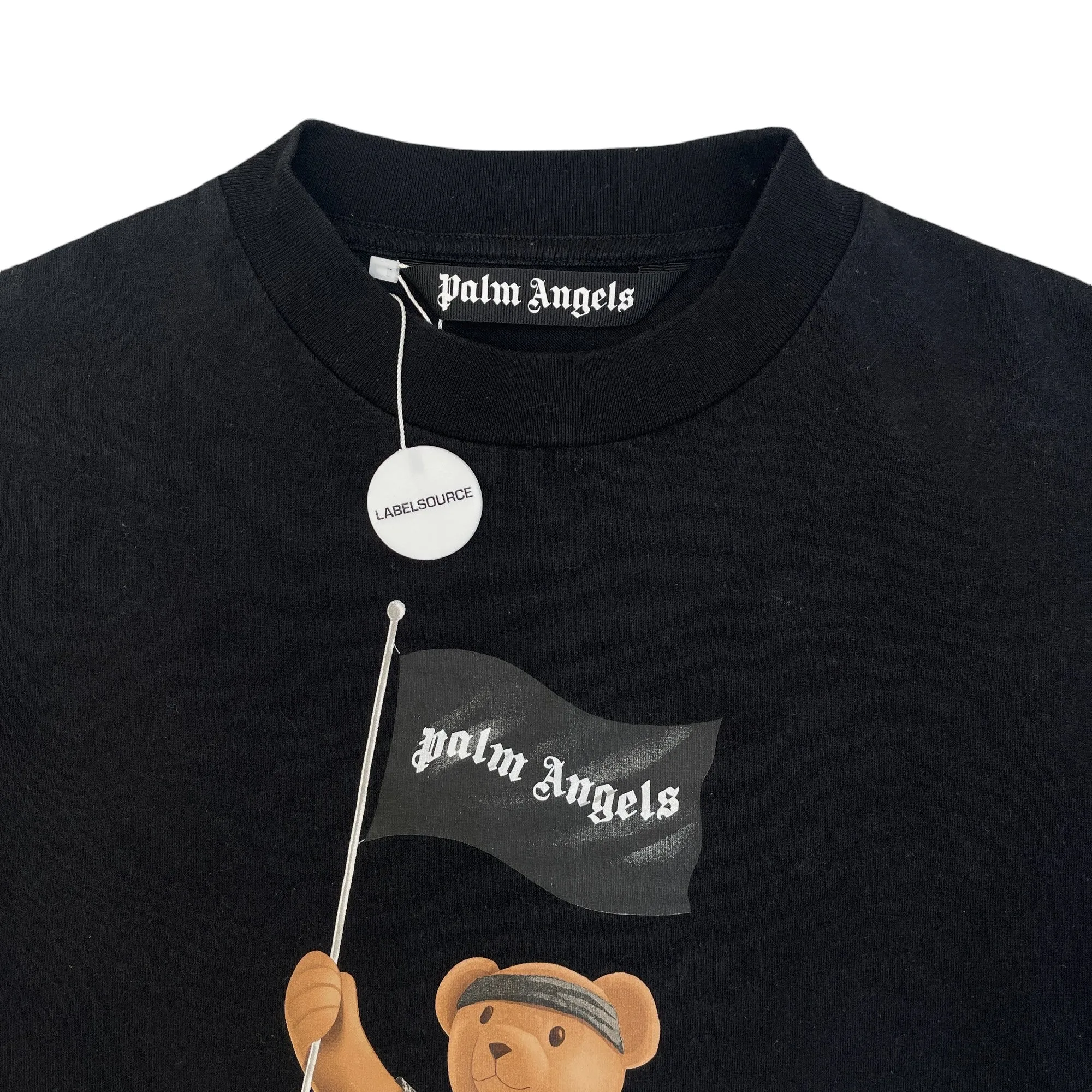 Men's Pirate Teddy T-Shirt Black Size S