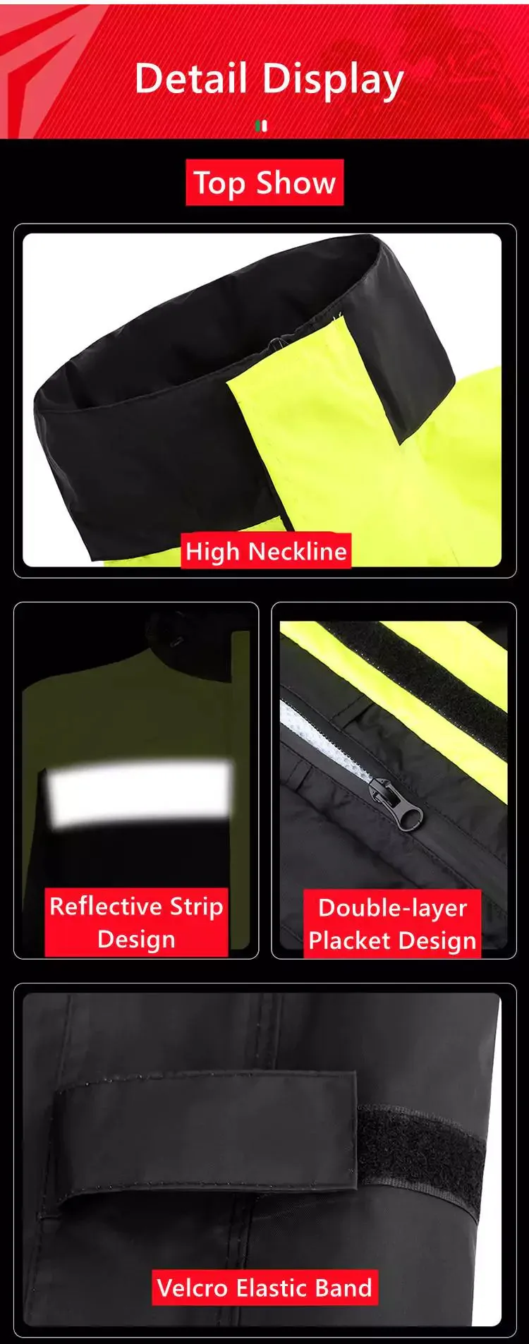 MOTOWOLF MOTORCROSS RAIN COAT