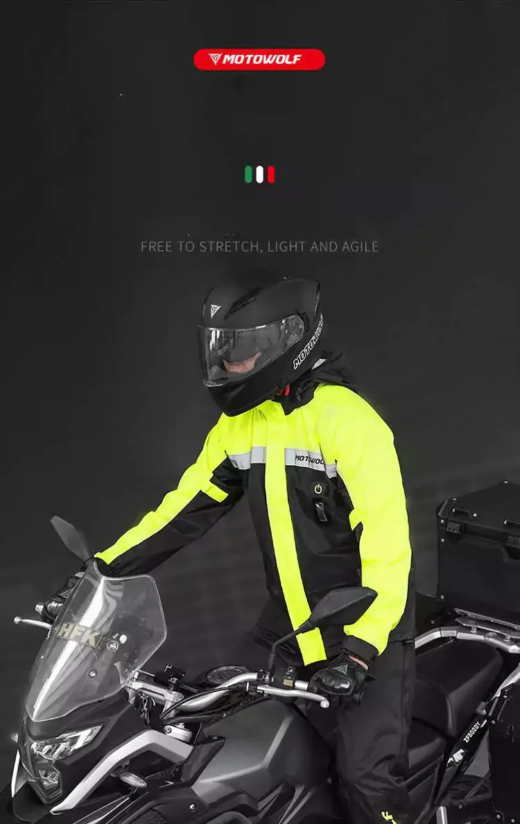 MOTOWOLF MOTORCROSS RAIN COAT