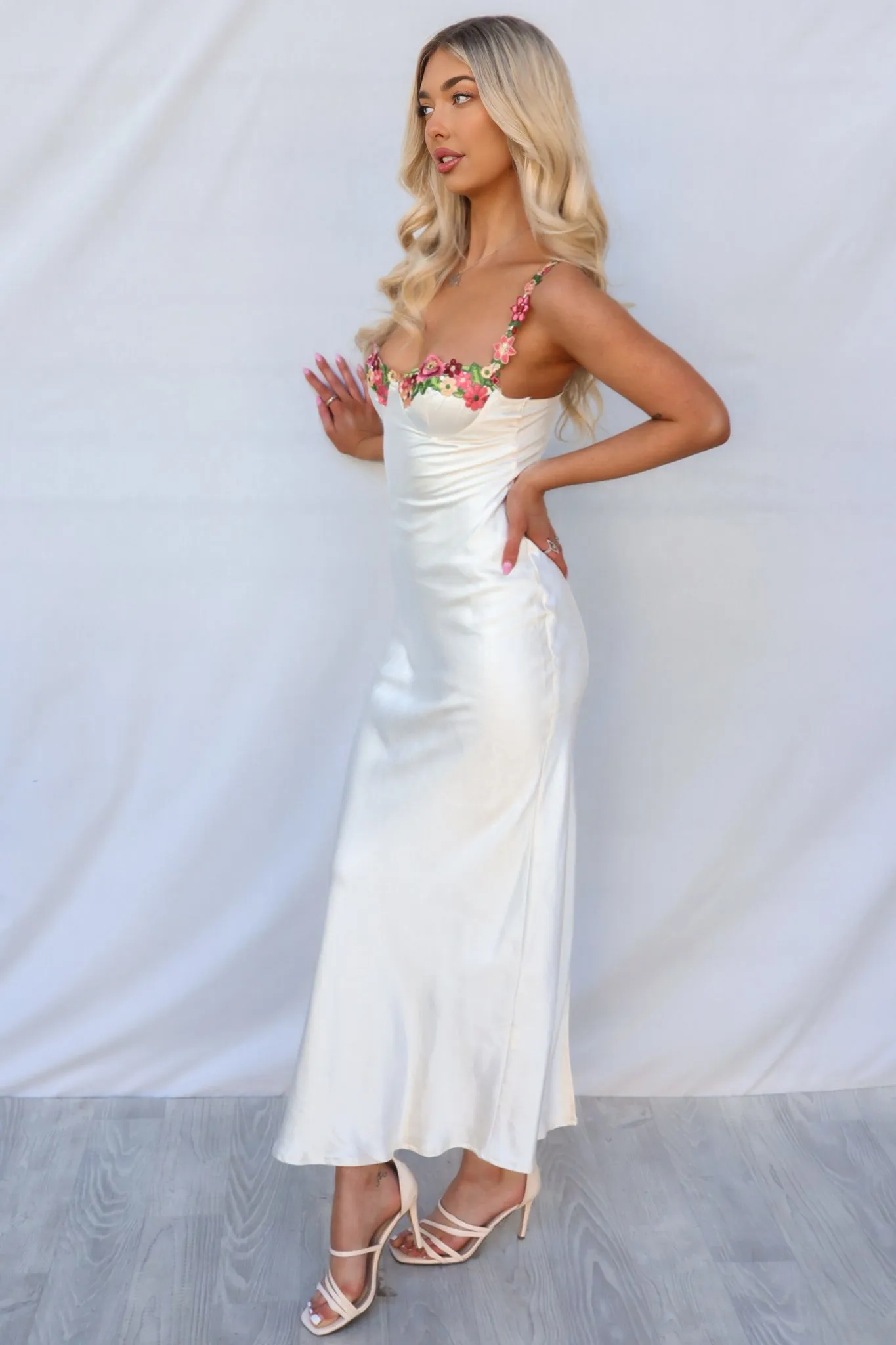 Myrtle Maxi Dress - Oyster