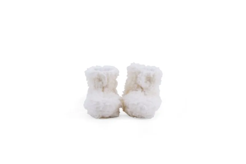 Nanami Teddy Slippers 7-14 M - Teddy Offwhite