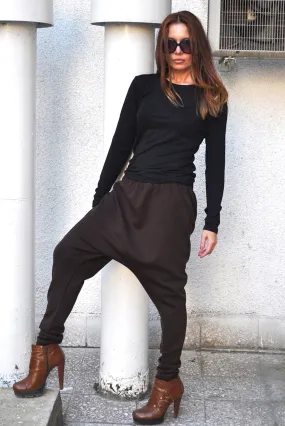 NATALIE Drop Crotch Harem Pants