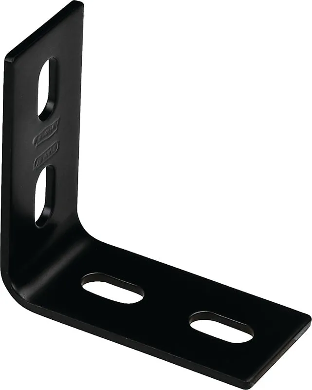 National Hardware 1151BC Series N351-463 Corner Brace, 3.1 in L, 1-1/2 in W, 3.1 in H, Steel, Powder-Coated :EA: QUANTITY: 1