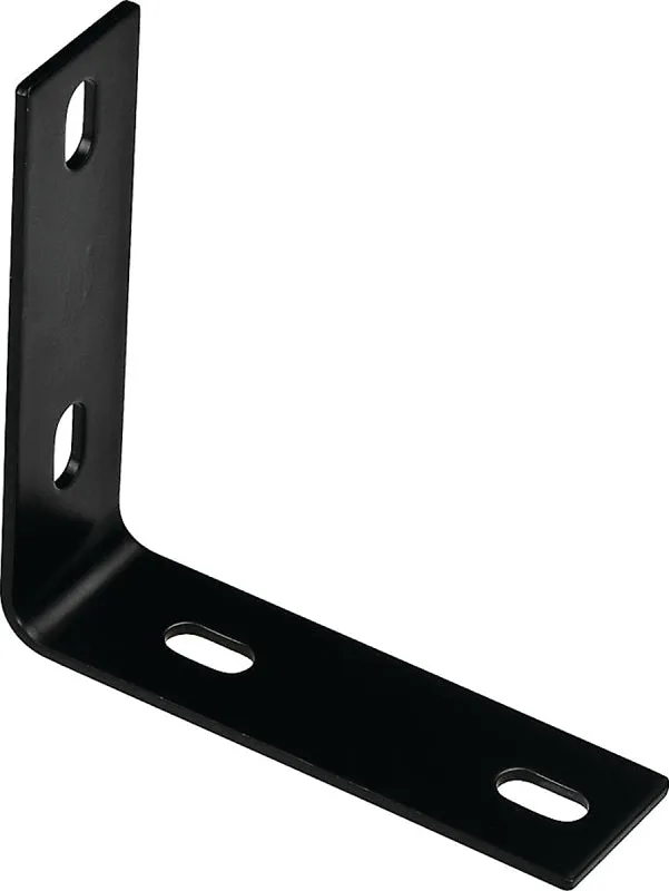 National Hardware 1151BC Series N351-464 Corner Brace, 5.1 in L, 1-1/2 in W, 5.1 in H, Steel, Powder-Coated :EA: QUANTITY: 1