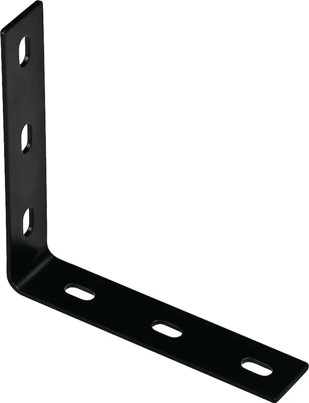 National Hardware 1151BC Series N351-465 Corner Brace, 7.1 in L, 1-1/2 in W, 7.1 in H, Steel, Powder-Coated :EA: QUANTITY: 1