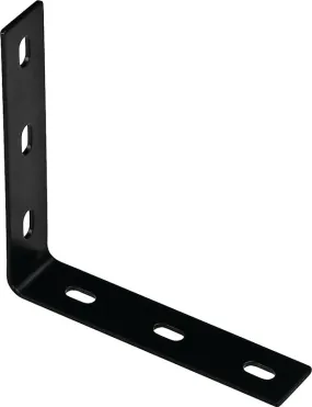 National Hardware 1151BC Series N351-465 Corner Brace, 7.1 in L, 1-1/2 in W, 7.1 in H, Steel, Powder-Coated :EA: QUANTITY: 1