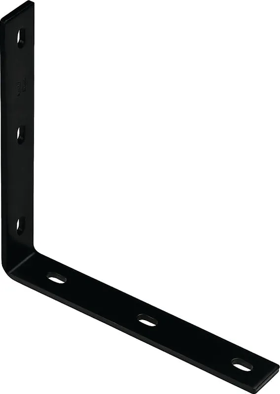 National Hardware 1151BC Series N351-468 Corner Brace, 10-1/4 in L, 1-1/2 in W, 10-1/4 in H, Steel, Powder-Coated :EA: QUANTITY: 1