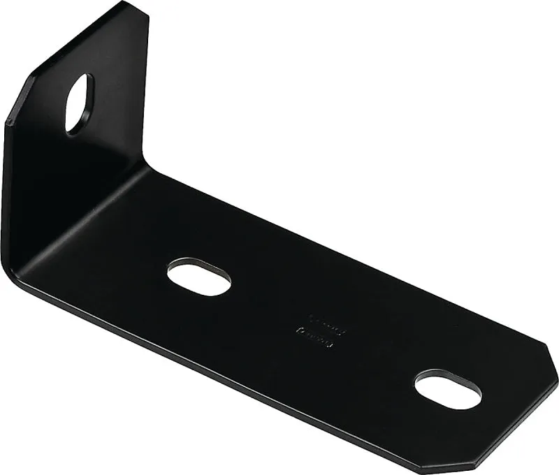 National Hardware 1155BC Series N351-499 Corner Brace, 6.8 in L, 3 in W, 3 in H, Steel, Powder-Coated, 1/BX :EA: QUANTITY: 1