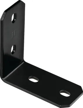 National Hardware 1157BC Series N351-501 Corner Brace, 6-1/4 in L, 3 in W, 6-1/4 in H, Steel, Powder-Coated :EA: QUANTITY: 1