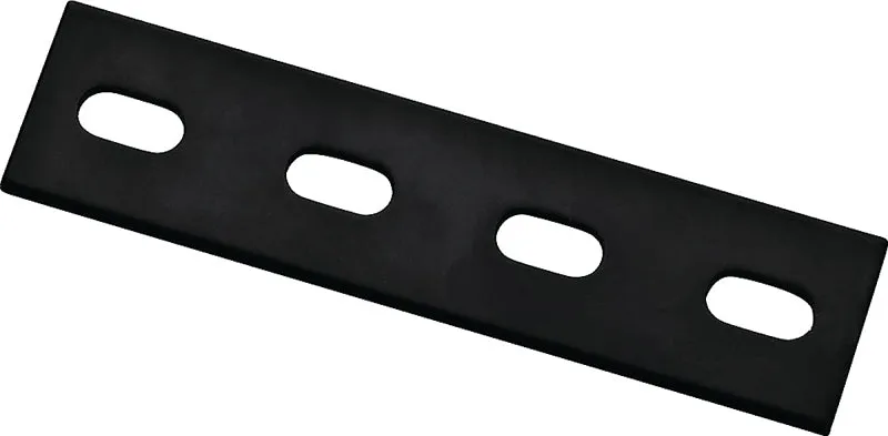 National Hardware N351-455 Mending Plate, 6 in L, 1-1/2 in W, 5/16 in Gauge, Low Carbon Steel, Powder-Coated :EA: QUANTITY: 1