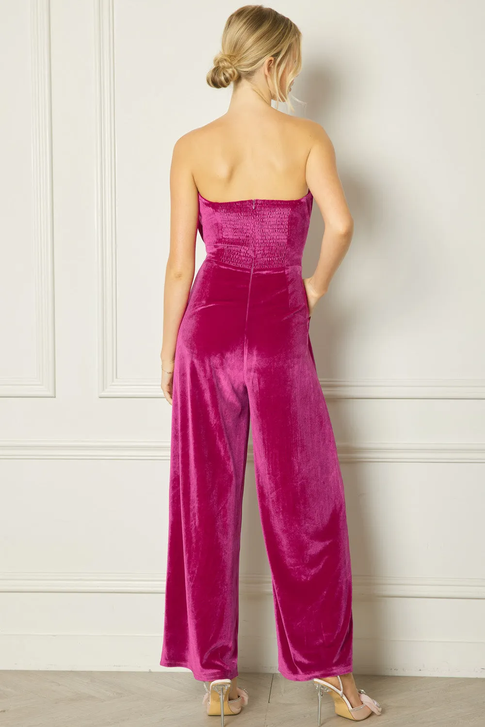 Noel Velvet Jumpsuit