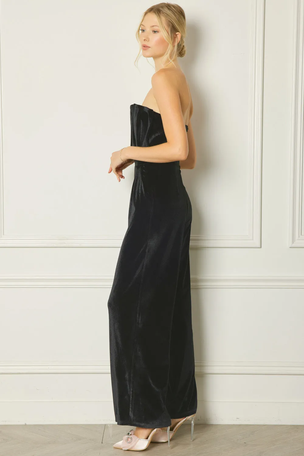 Noel Velvet Jumpsuit