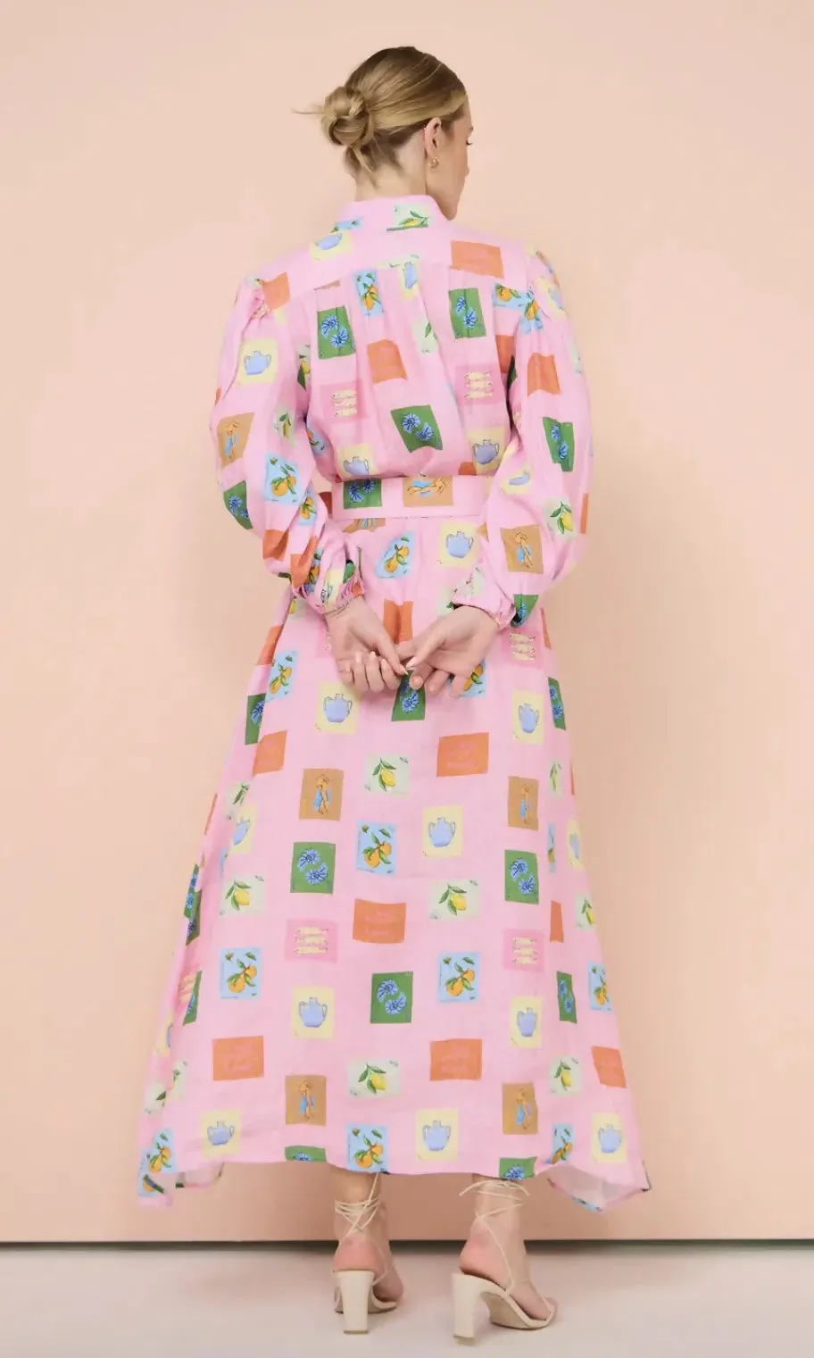 Palm Noosa Noddy Dress in Pink Emblem Size 10