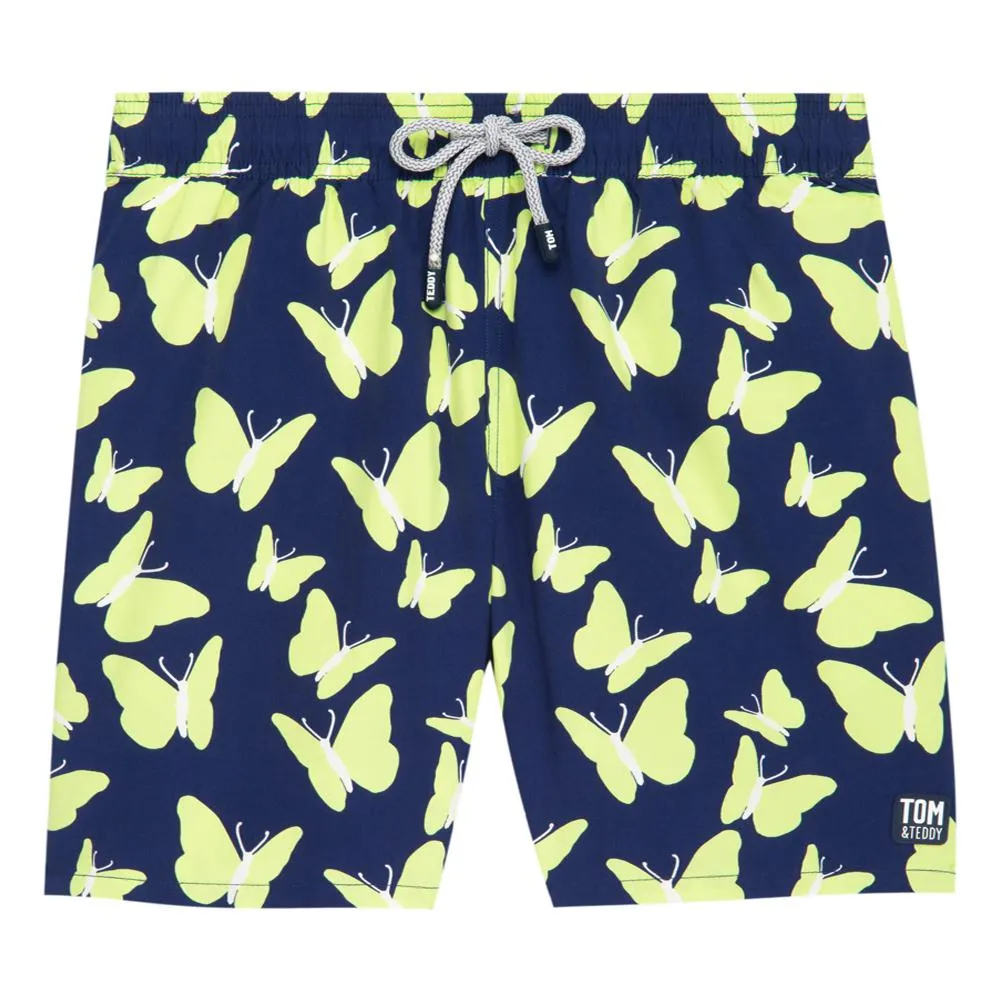 Pastel Green Butterflies