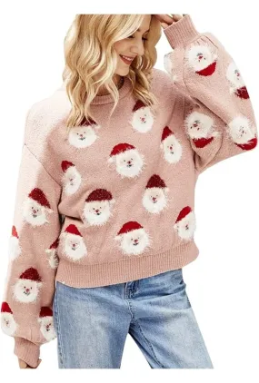 Pink Mini Santa Sweater