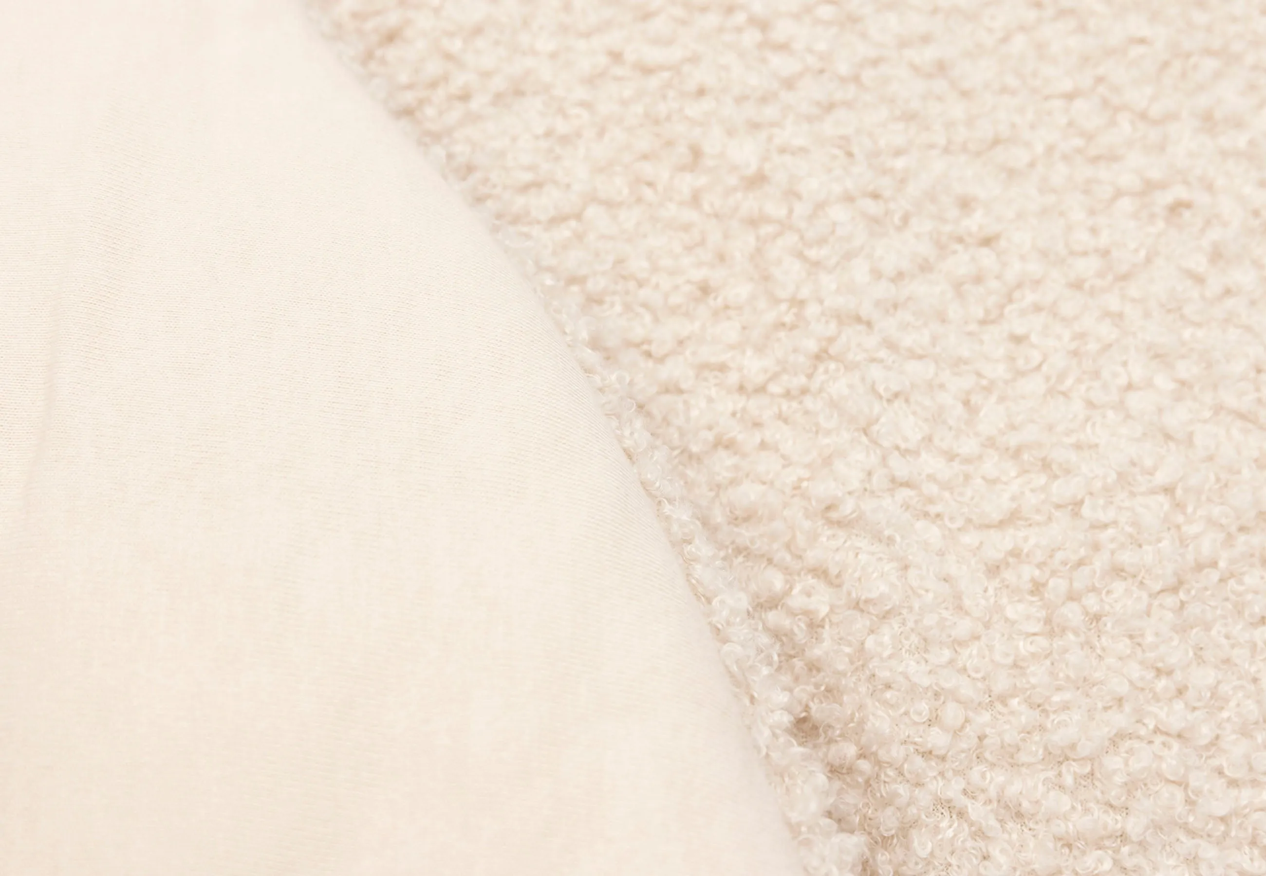 Playpen Mat Ø 95cm Boucle - Naturel