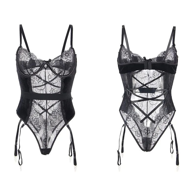 Plunge Back Convertible Teddy
