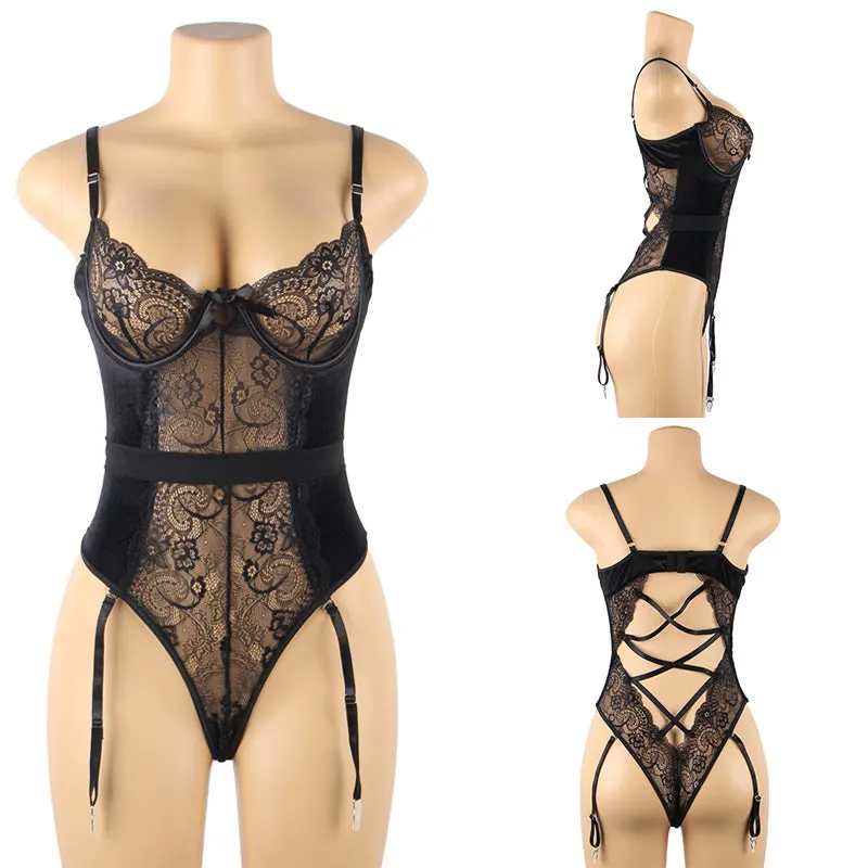 Plunge Back Convertible Teddy