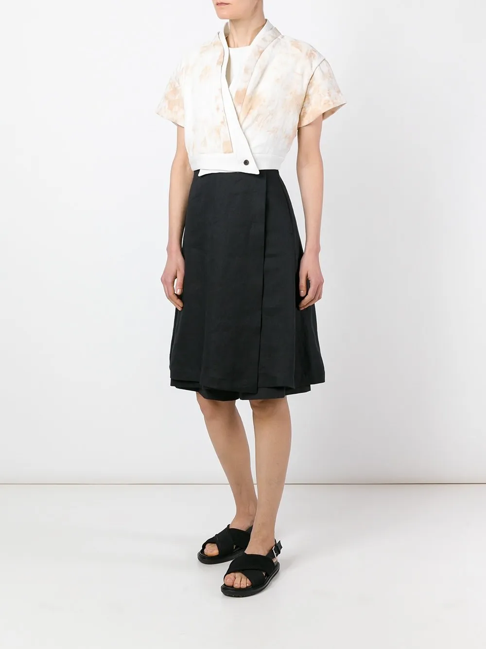 Ramie Skirt Shorts