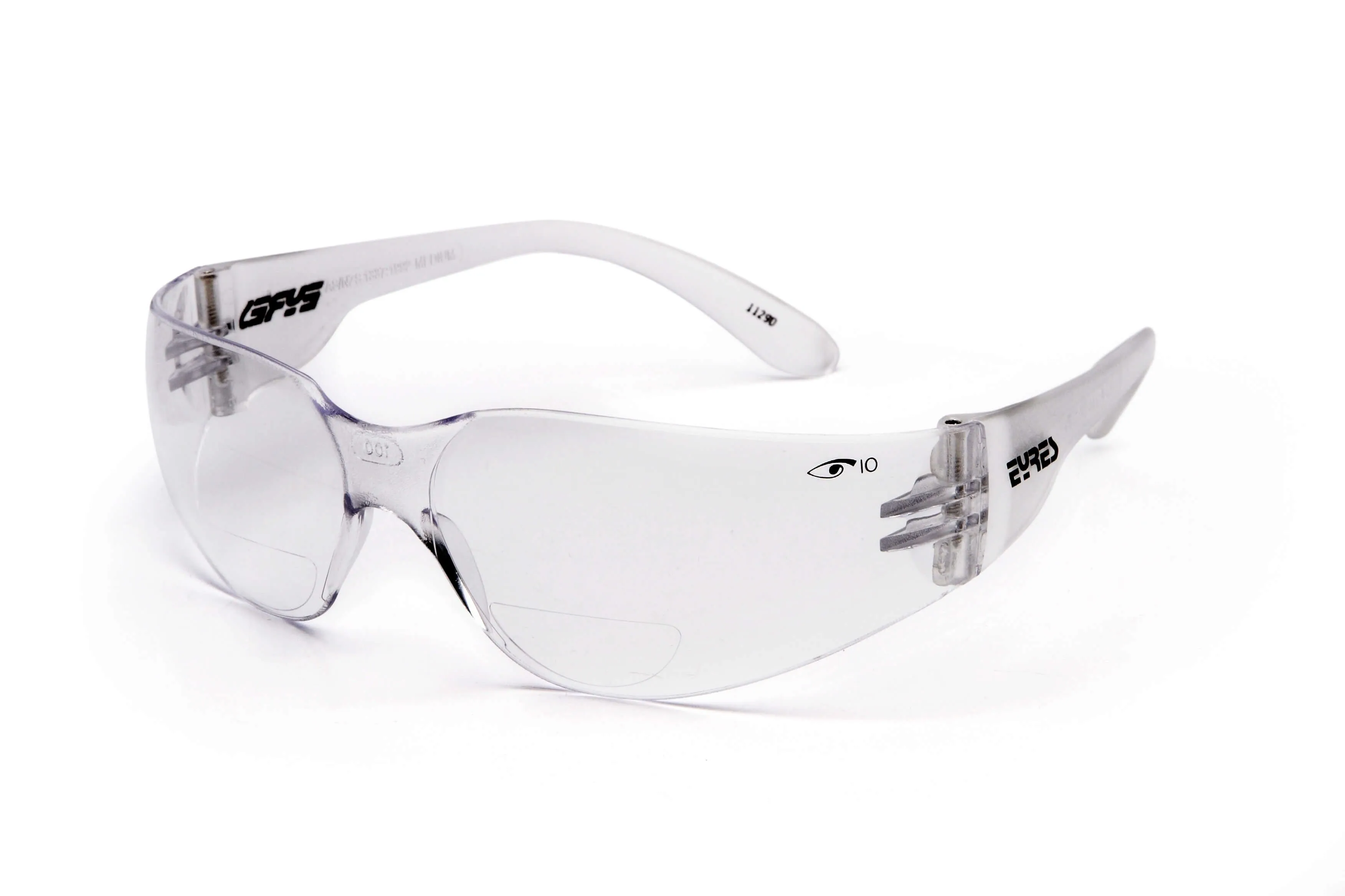 Reader Clear Hard Coat Lens  2.00 Magnification Safety Glasses