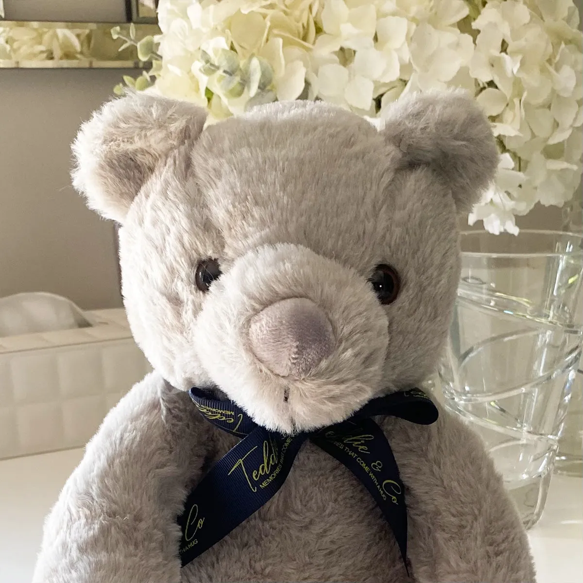 Record-A-Voice Grey Teddy Bear