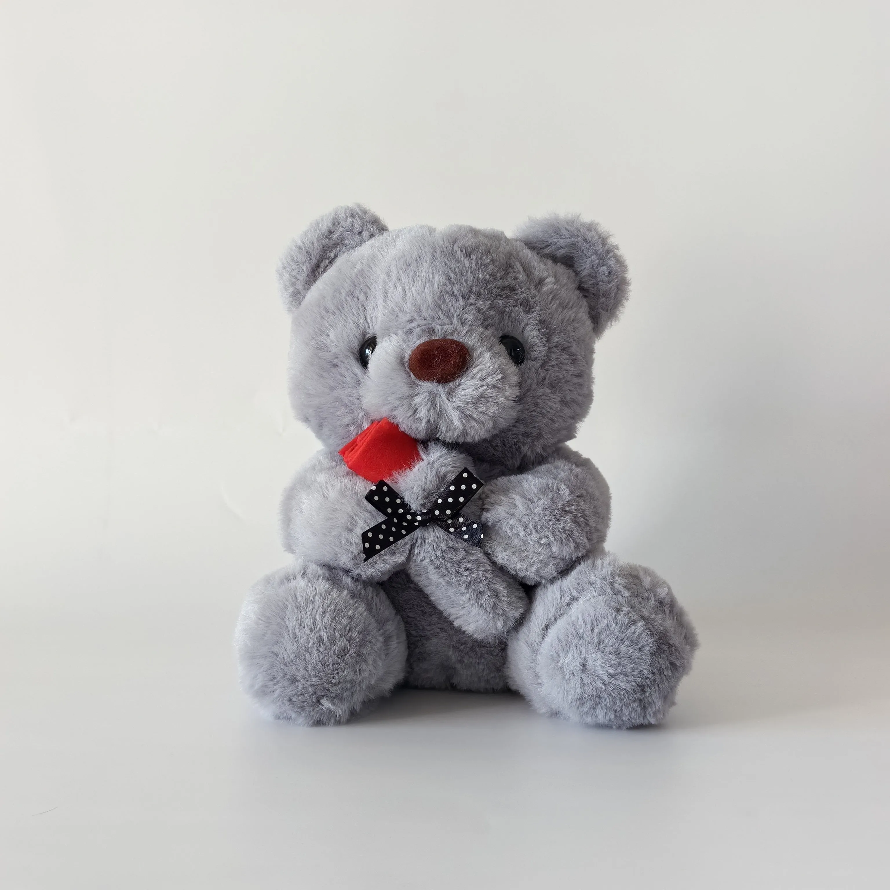 Rose Teddy Bear Plush Toy for Valentines Day