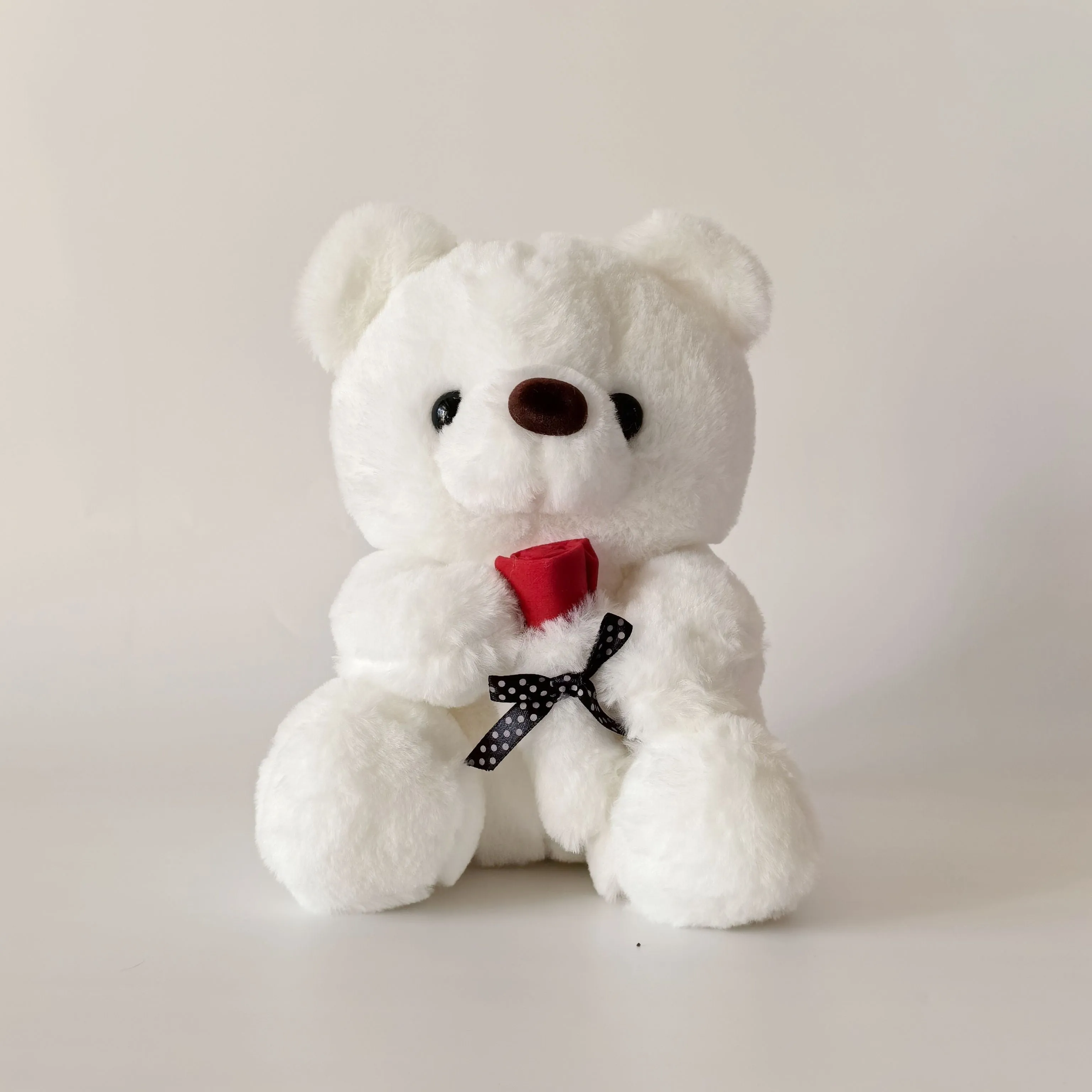 Rose Teddy Bear Plush Toy for Valentines Day