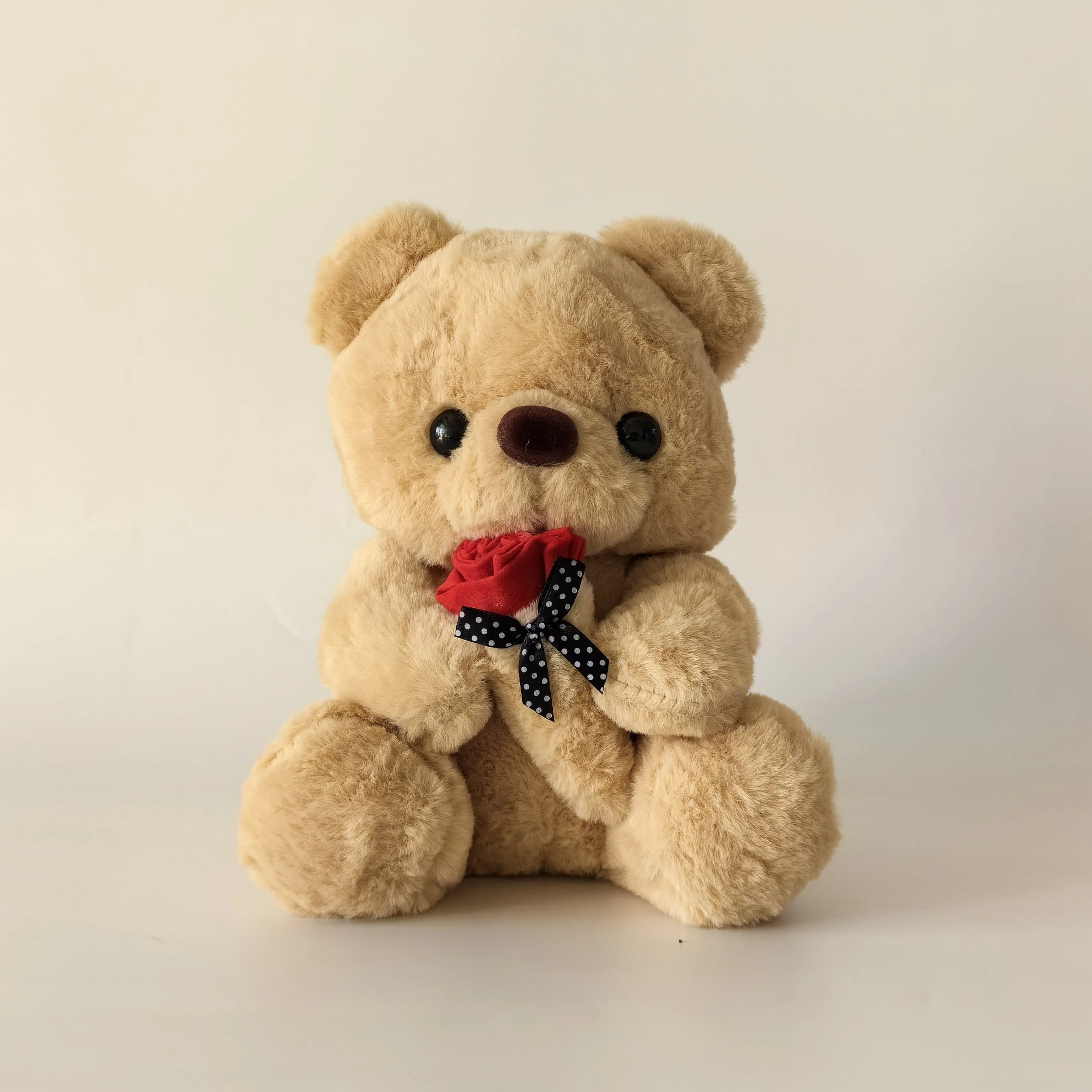 Rose Teddy Bear Plush Toy for Valentines Day