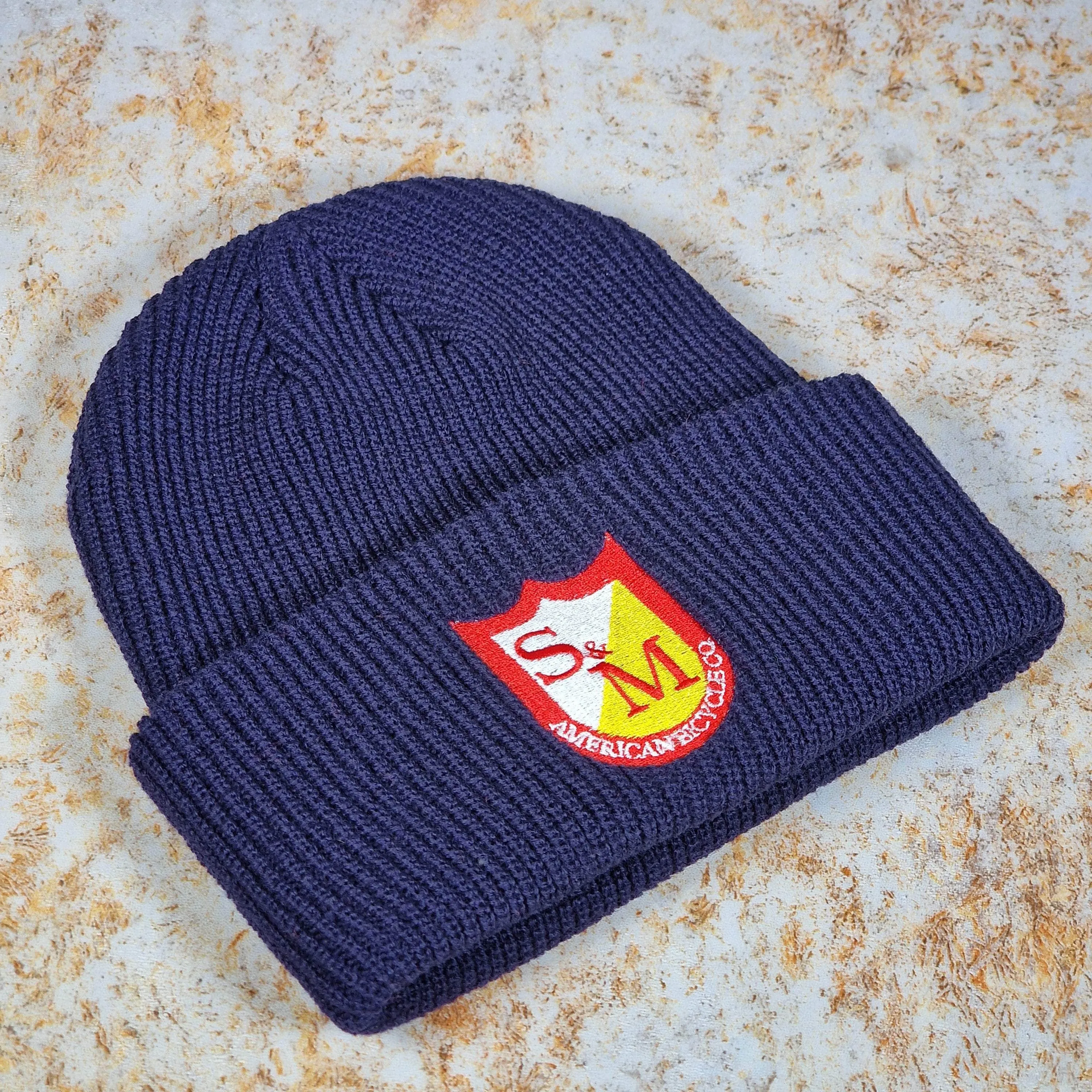 S&M Bikes Ribbed Cuffed Beanie