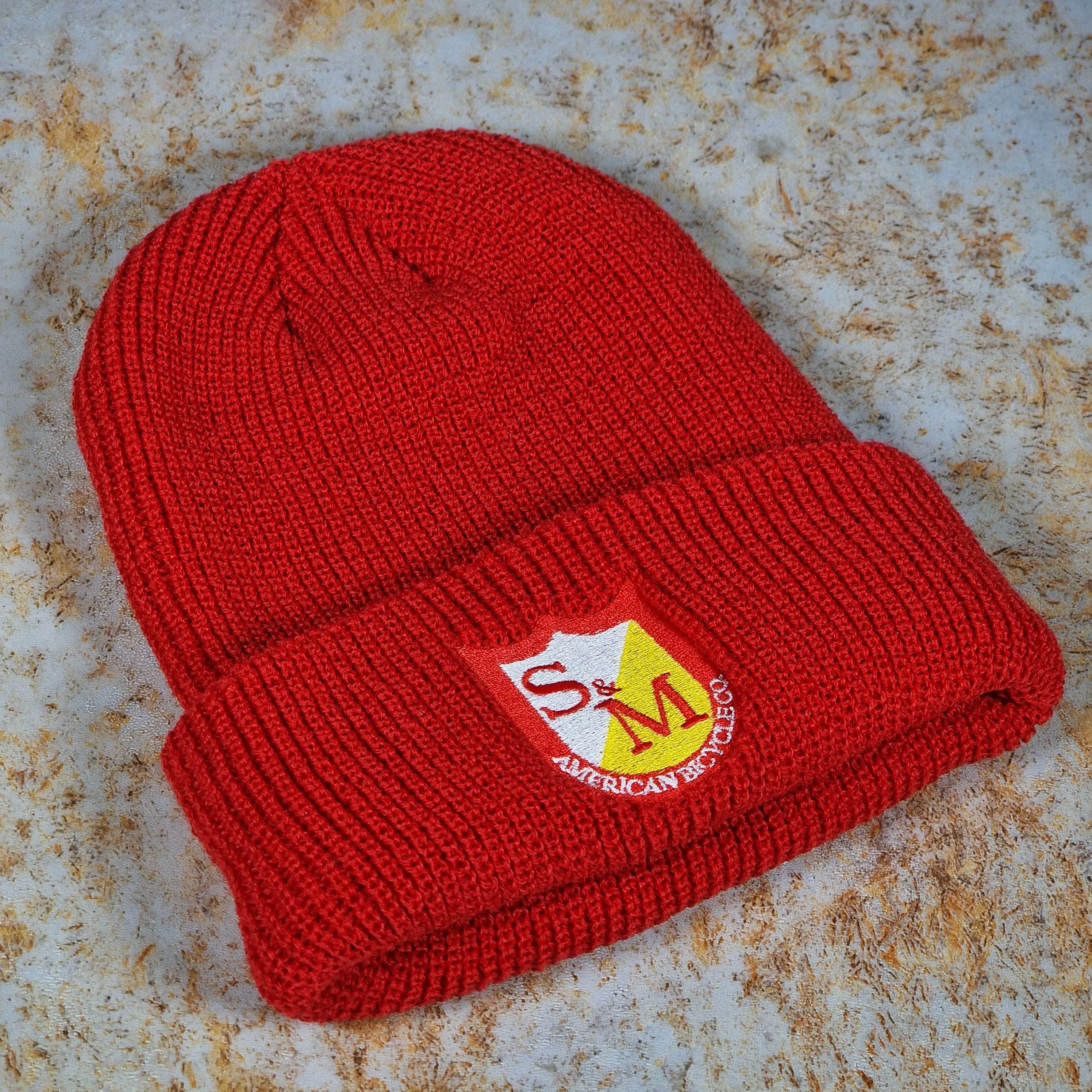 S&M Bikes Ribbed Cuffed Beanie