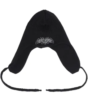 [SCHISM INDUCING] FW 24 SCHISM TRAPPER BEANIE, BLACK