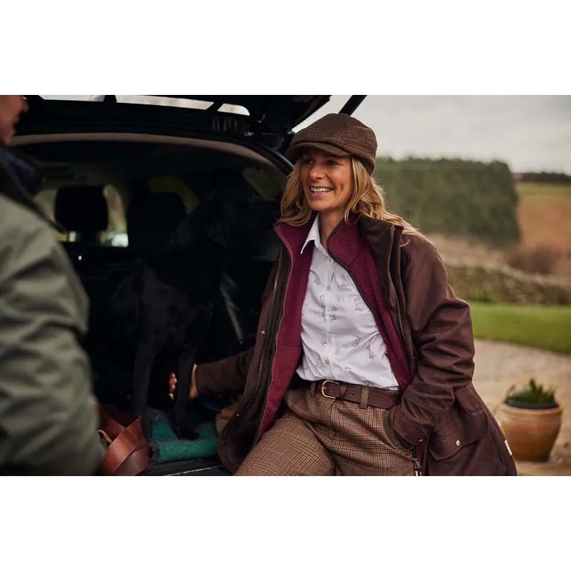 Schoffel Ladies Newsboy Cap - Teviot Tweed