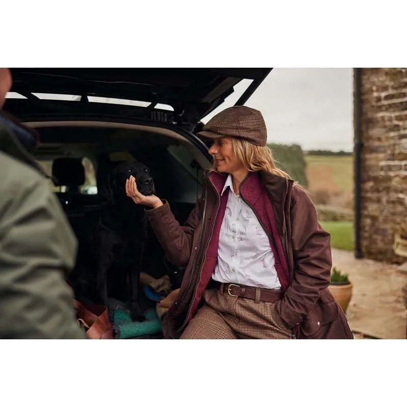 Schoffel Ladies Newsboy Cap - Teviot Tweed