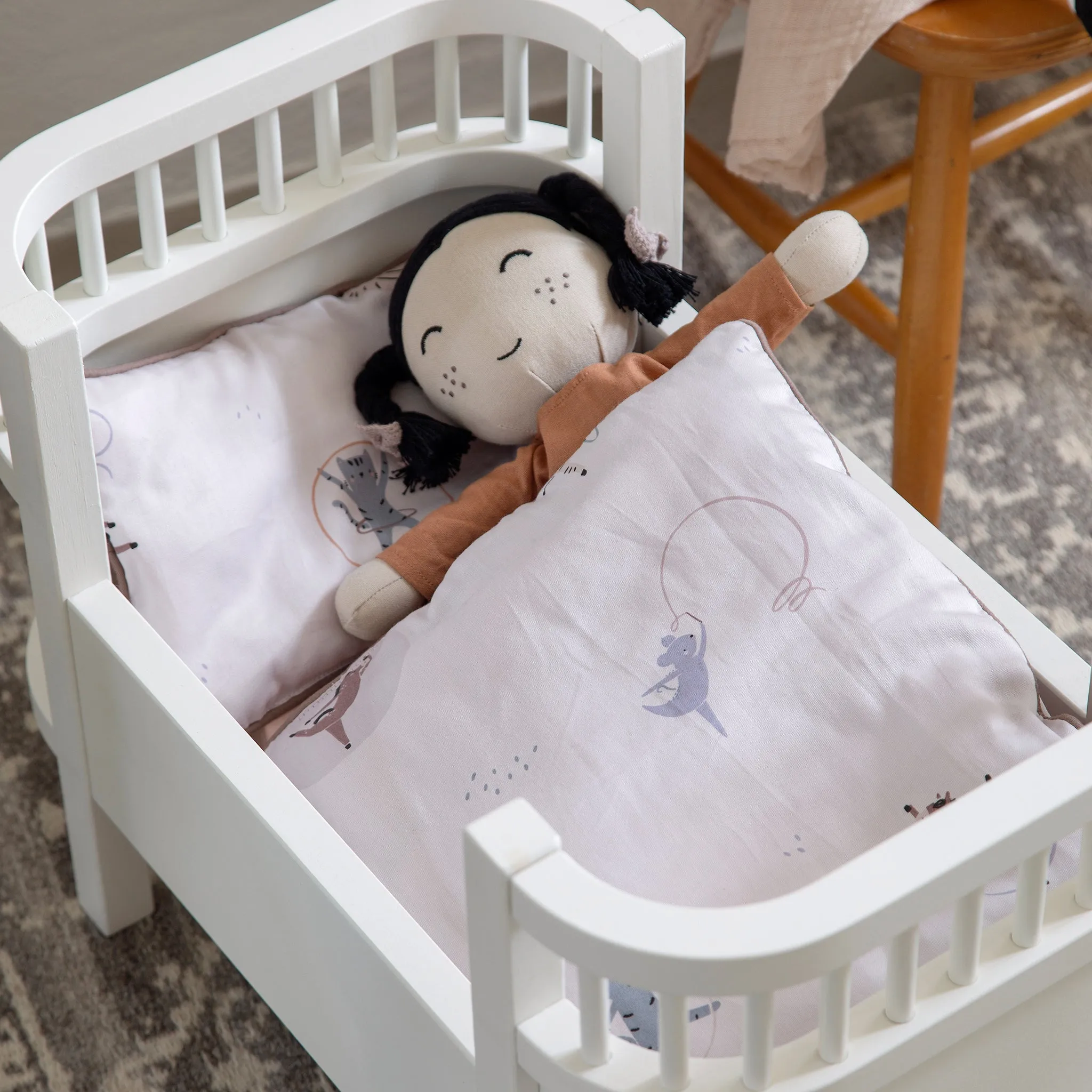 Sebra, Dolls Bed Linen, Teeny Toes