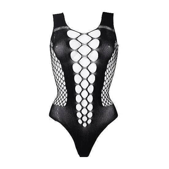Shots Le Desir Contrast Fence Net Teddy Black