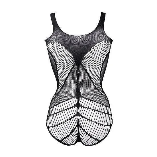 Shots Le Desir Contrast Net Teddy Black