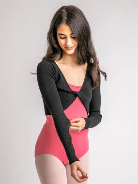 Shrug with Faux Knot