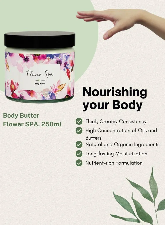 Soap&Friends Moisturizing Body Butter - Hydrating Skin Care - 250ml