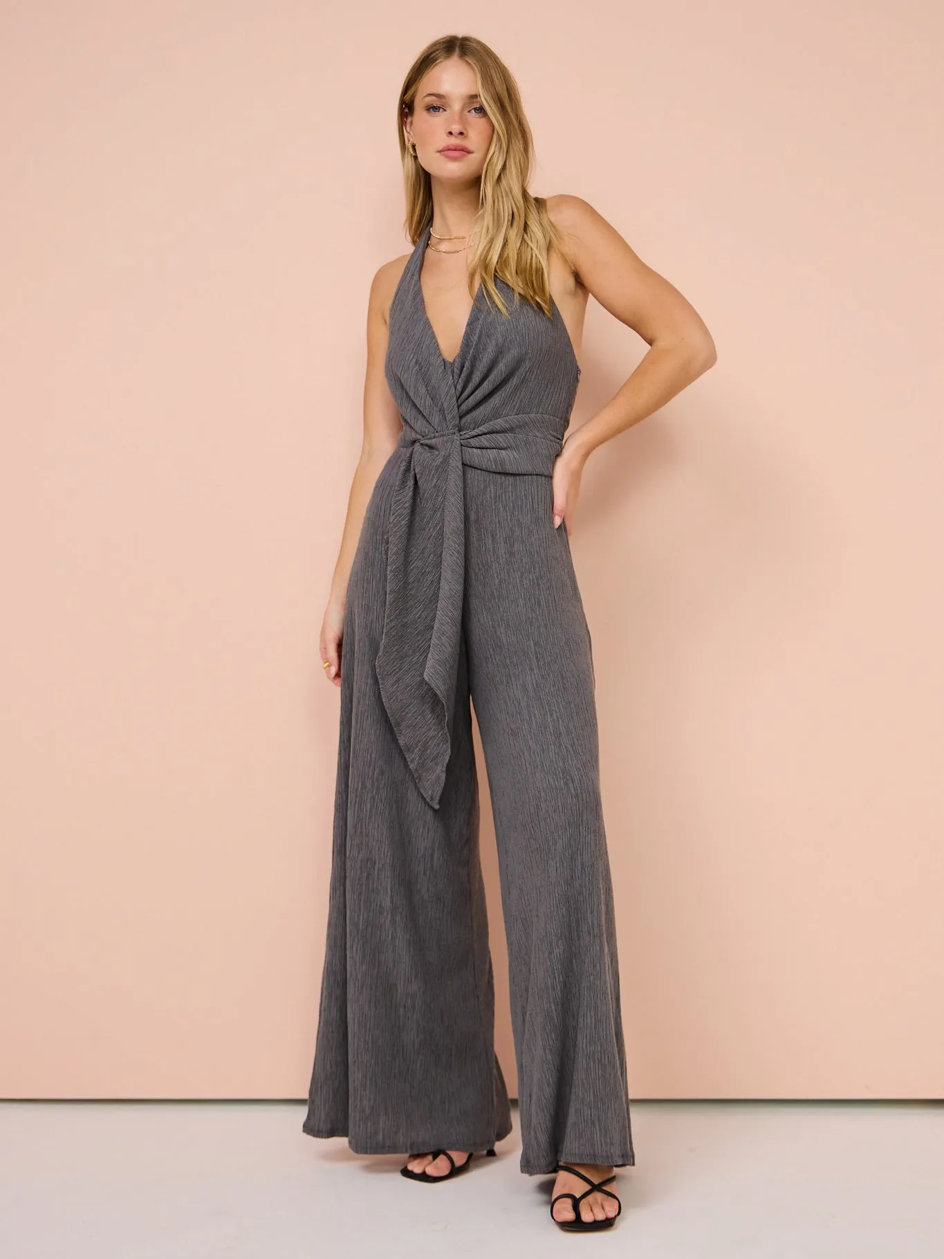 Sovere Evoke Jumpsuit in Platinum