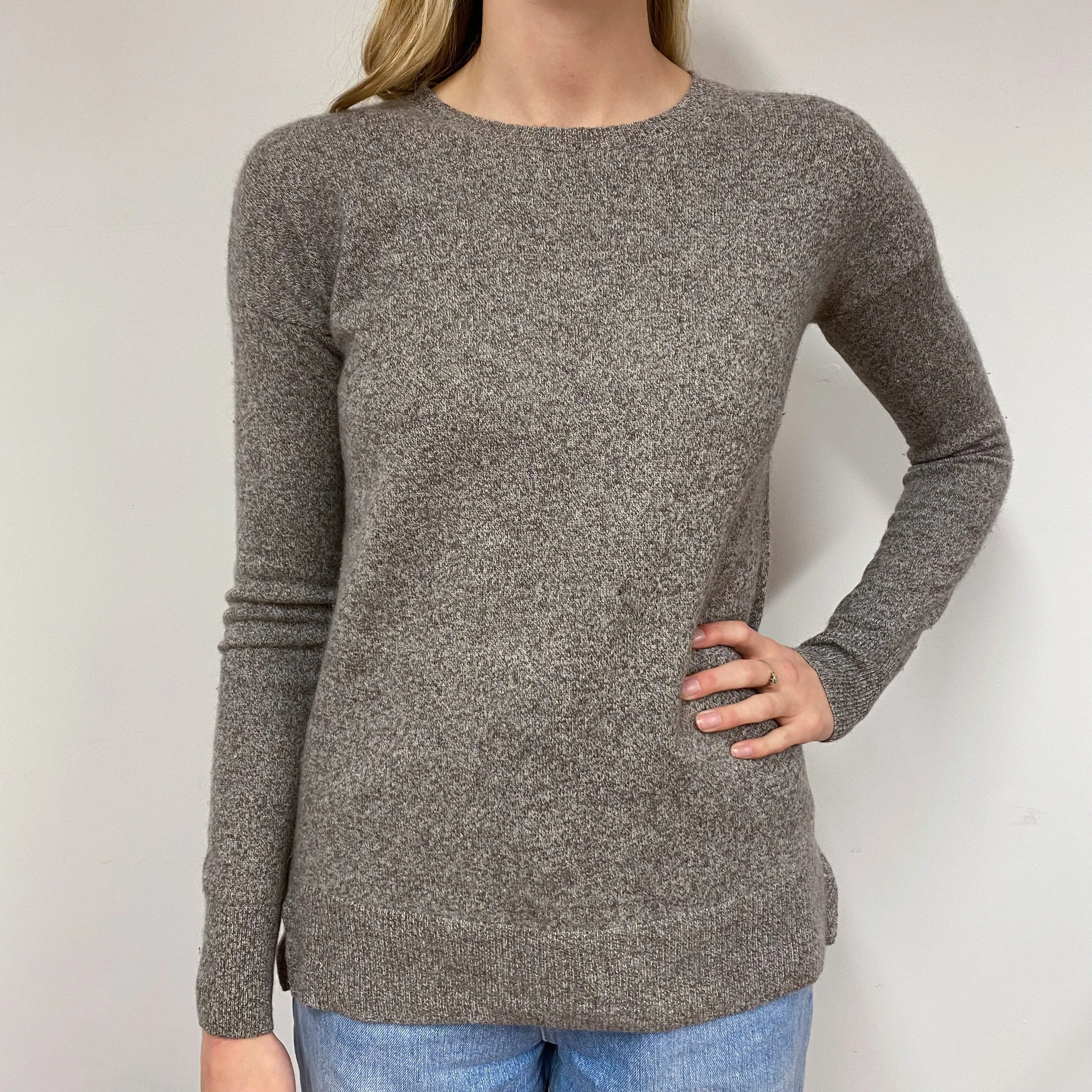 Stone Crew Neck Jumper Small