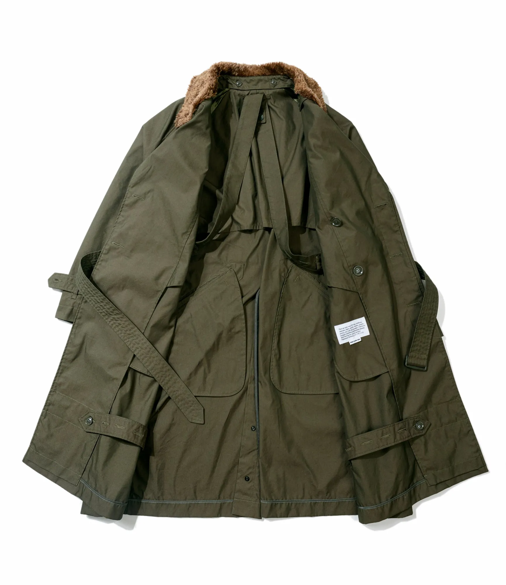 Storm Coat - Olive CP Weather Poplin