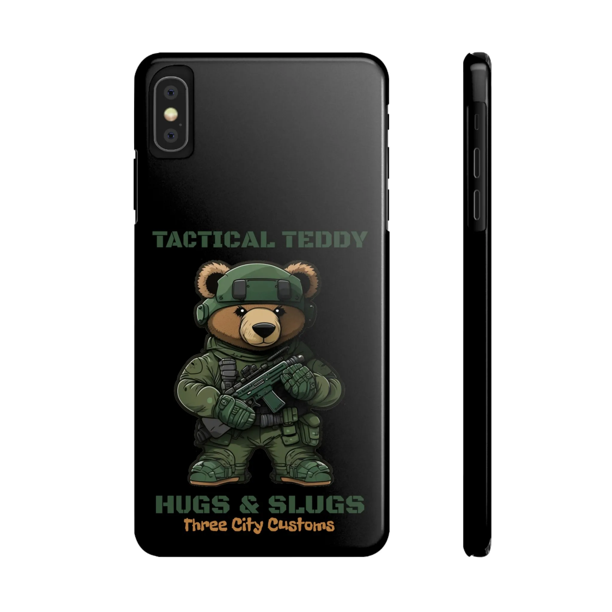 Tactical Teddy Custom Phone Case